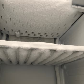 Aşırı Karlanma Kapak Kırılmasına Neden Oldu, No-Frost Değişim Talebi