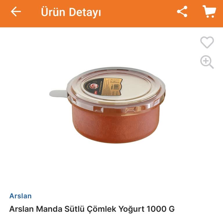 Arslan Süt Mamülleri Manda Yoğurdu Tat Ve Kıvam Sorunu