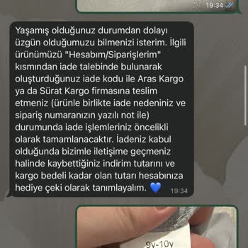 Defolu Çocuk Eşofman Takımı İçin Yanıltıcı İade Reddi Ve Çözüm Eksikliği