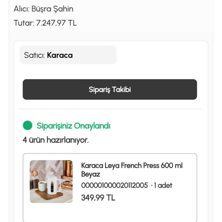 Karaca’da Adres Güncelleme Talebim Reddedildi Ve Çözüm Bulunamadı