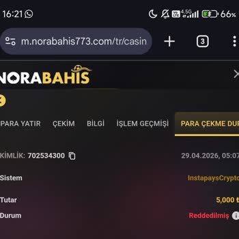 Norabahis'in Keyfi Kazanç Silme Ve Çekim Reddi Yalan Açıklama Paraya El Koyma