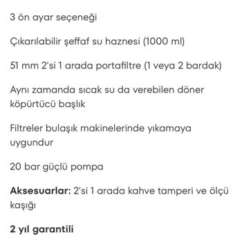 Garanti Kapsamındaki Espresso Makinesinin Çalışmaması Ve Cevapsız Müşteri Desteği