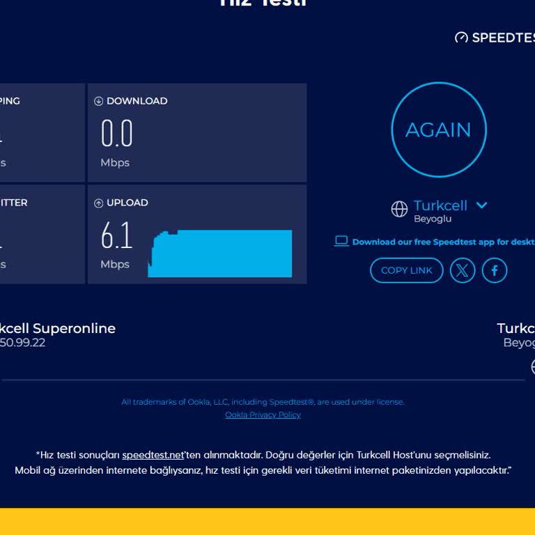 Kalıcı Düşük Hız Sorunu Ve Çözüm Talebi
