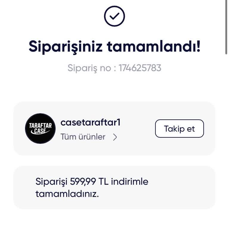 Taraftar Case Shopier Ve Instagram Mağazasının Kapanması Nedeniyle 600 TL İade Talebi