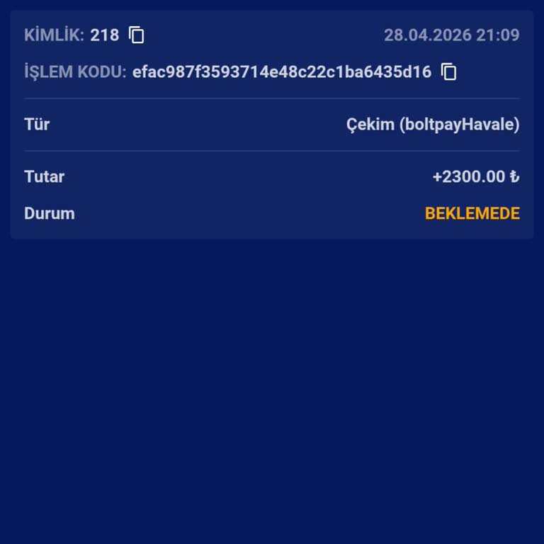 Meritpark Ödeme Hâlâ Hesabıma Geçmedi