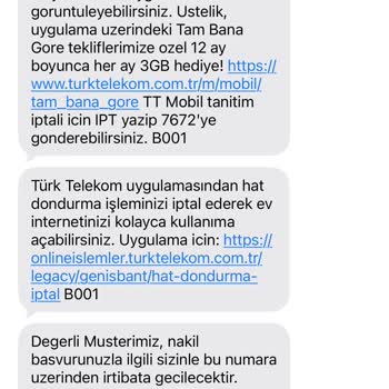 Türk Telekom Taşıma Talebim İptal Edildi, Kurulum Gelmedi Ve Fatura Kesilmeye Devam Ediyor