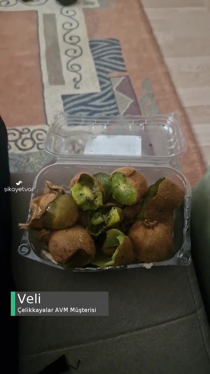 Çelikkayalar AVM Paketlenmiş Çürük Kivi videonun kapak resmi