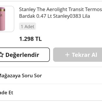 N11'de Yanıltıcı Görseller Nedeniyle Yanlış Thermos Teslimatı