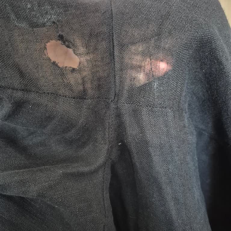 Keten Pantolonun Hızlı Yırtılması Ve Şirketin Sorumluluk Reddi