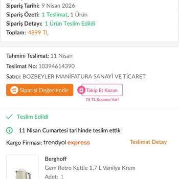 Trendyol Üründe Hayal Kırıklığı Yaşama