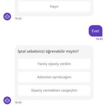 Getir Canlı Destek Sipariş İptalini Reddeder Müşteriyi Yalnız Bırakıyor