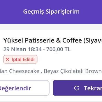 Getir Canlı Destek Sipariş İptalini Reddeder Müşteriyi Yalnız Bırakıyor