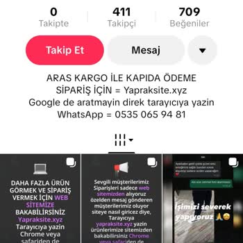 Yapraksite.xyz Ne Ürünüm Doğru, Ne Kalite Vaat Edildiği Gibi Ne De İade Süreci İşletiliyor