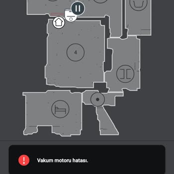 Tefal X-Plorer 240 Robot Süpürge Sürekli Vakum Motor Arızası Ve Değişim Talebi