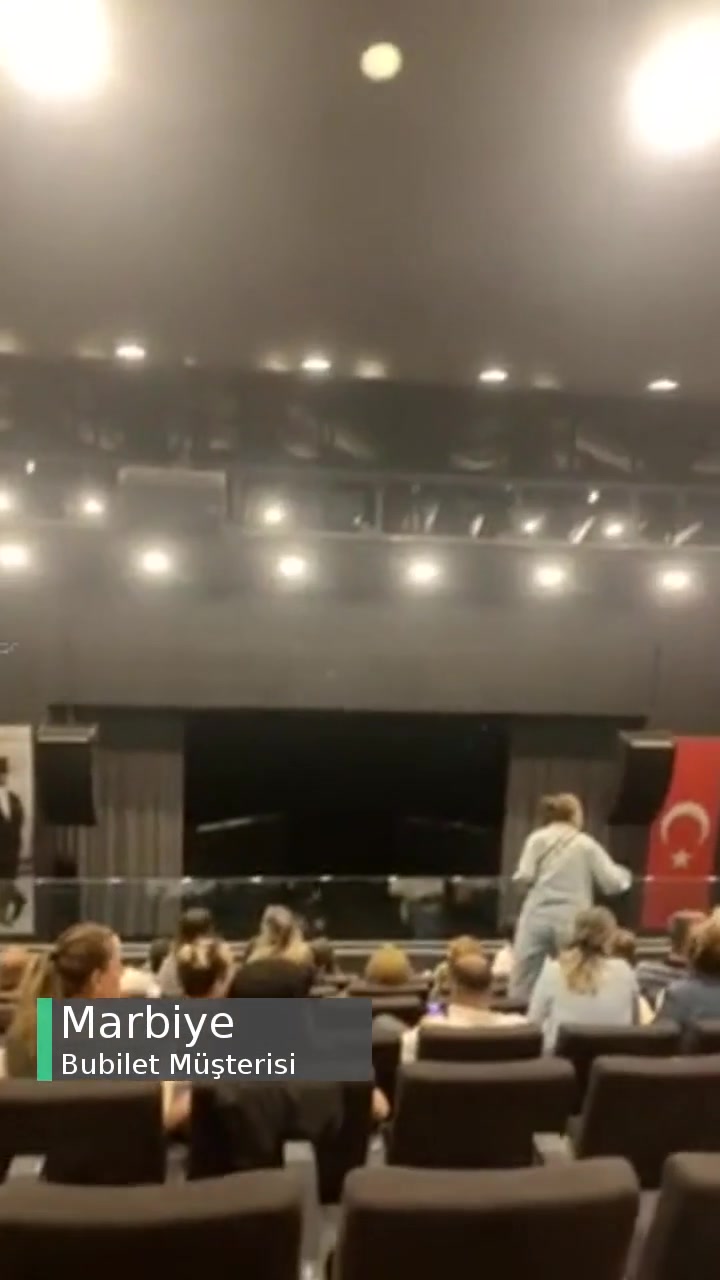 Bubilet Türkan Şoray Kültür Merkezinde Sahne Görünmüyor! videonun kapak resmi