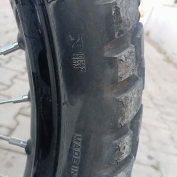 Sıfır Aldığım Motosiklette 12 Yıllık Lastik Ve Garanti Reddi