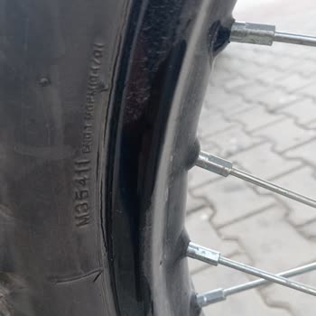 Sıfır Aldığım Motosiklette 12 Yıllık Lastik Ve Garanti Reddi