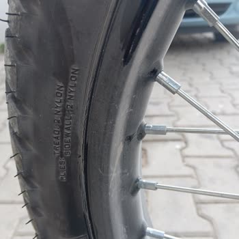 Sıfır Aldığım Motosiklette 12 Yıllık Lastik Ve Garanti Reddi