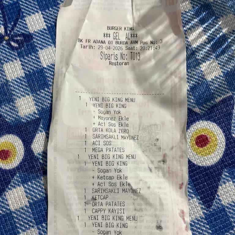 Burger King'de Paket Servisi Yok, Soğuk Yemek Ve Kaba Davranış