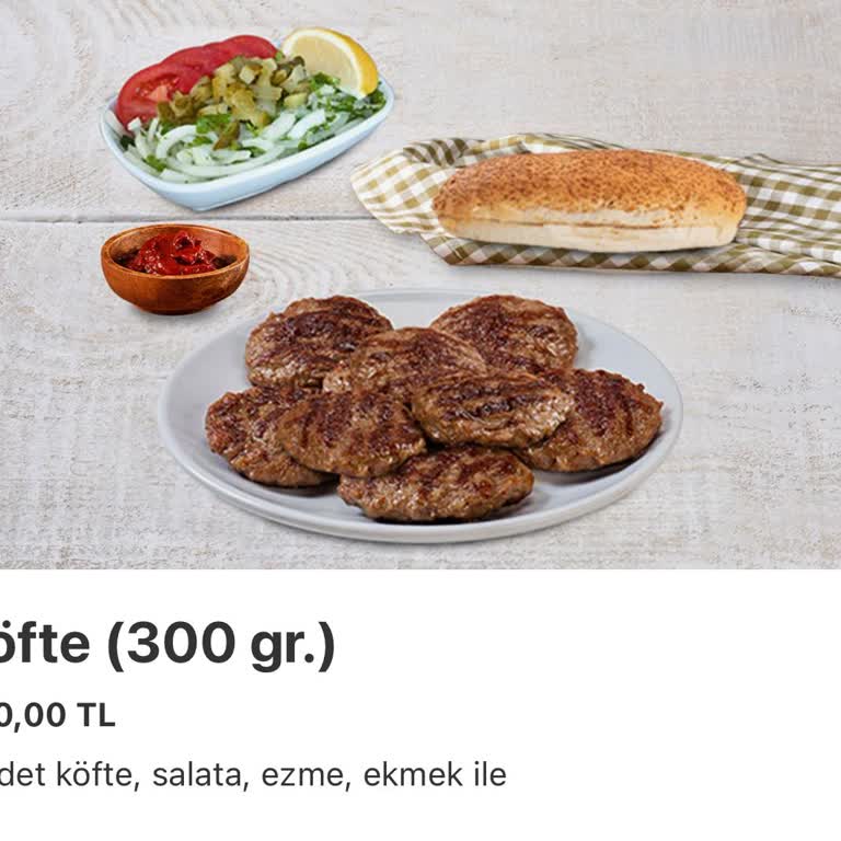 Eksik, Yanık Ve Soğuk Köfte Siparişine İade Talebi