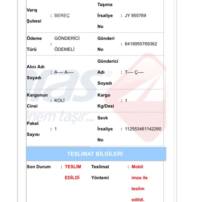 Kayıp Sipariş Ve Kimlik Talebiyle Karşılaşılan Saygısız Kargo Tutumu