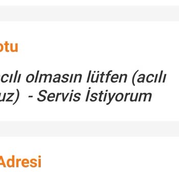 Talebim Göz Ardı Edildi: Acısız Pizza Acılı Geldi