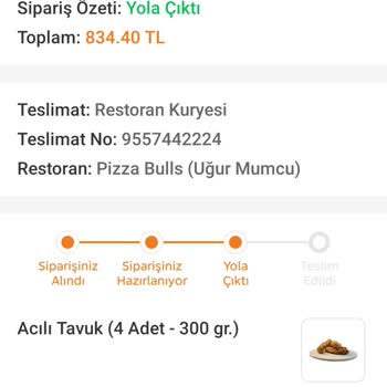 Talebim Göz Ardı Edildi: Acısız Pizza Acılı Geldi