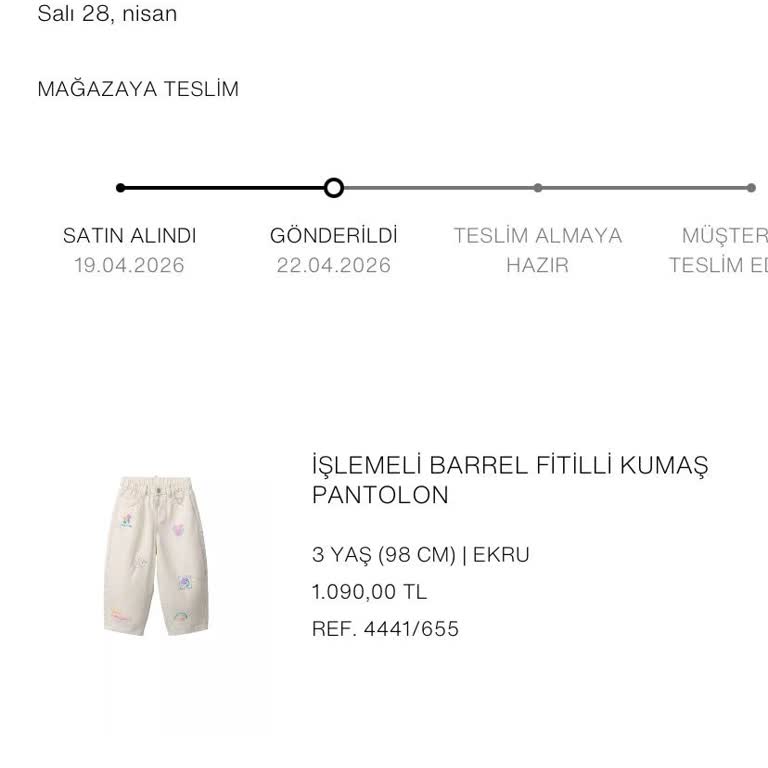 Zara Mağaza Teslimatı Gecikti Ve Müşteri Hizmetleri Yanıt Vermiyor