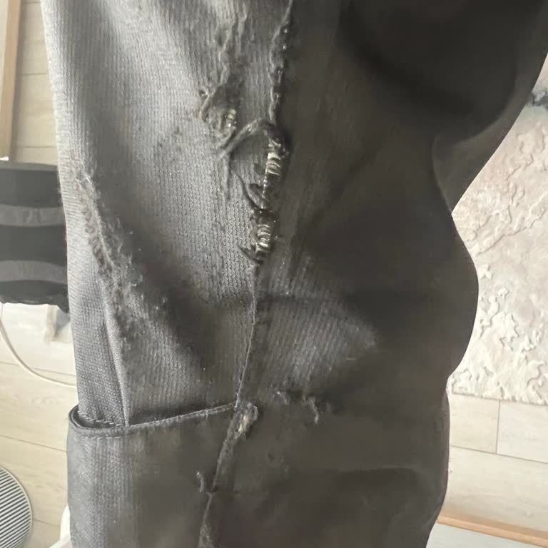 The North Face Jacket Showing Severe Wear And Tear Within Short Time