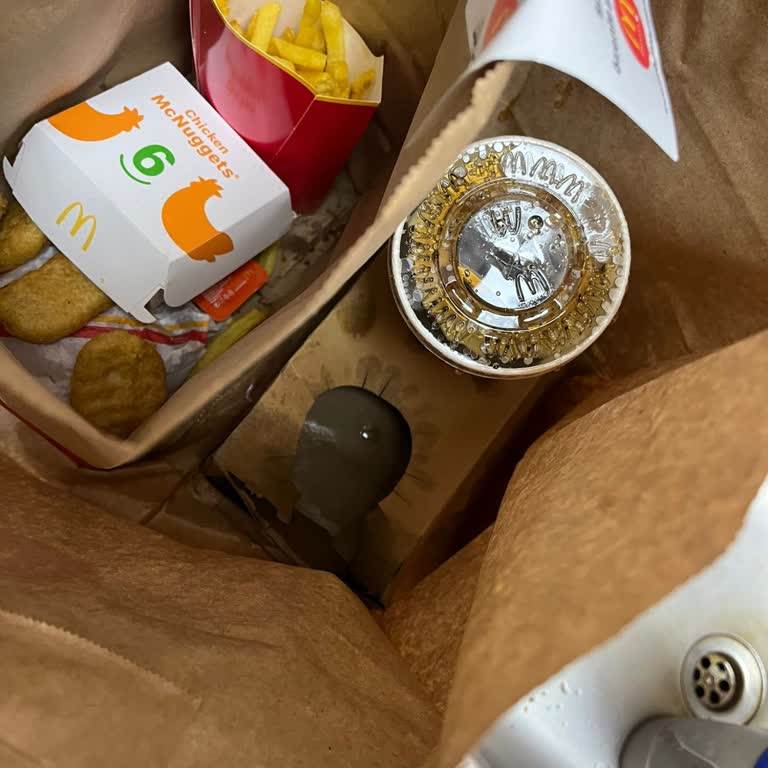 McDonald's Siparişimde İçki Dökülmesi Ve Yetersiz İade