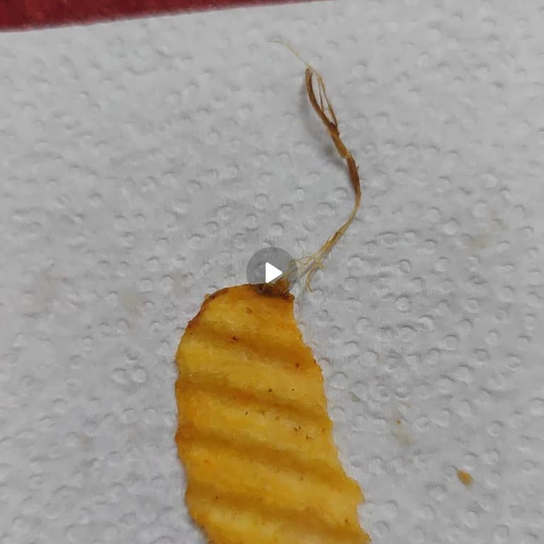 Patito Barbekü Aromalı Cipste Yabancı İp Parçası Ve Sağlık Endişesi