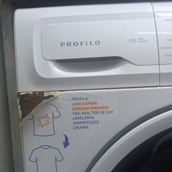 Profilo Çamaşır Makinesinde Hızlı Paslanma Sorunu Ve Ücretsiz Onarım Talebi