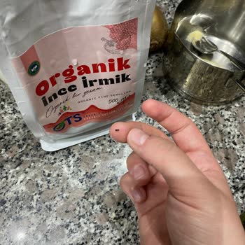 Ots Organik Marka Organik Bebek İrmiğinin İçinden Böcek Çıktı