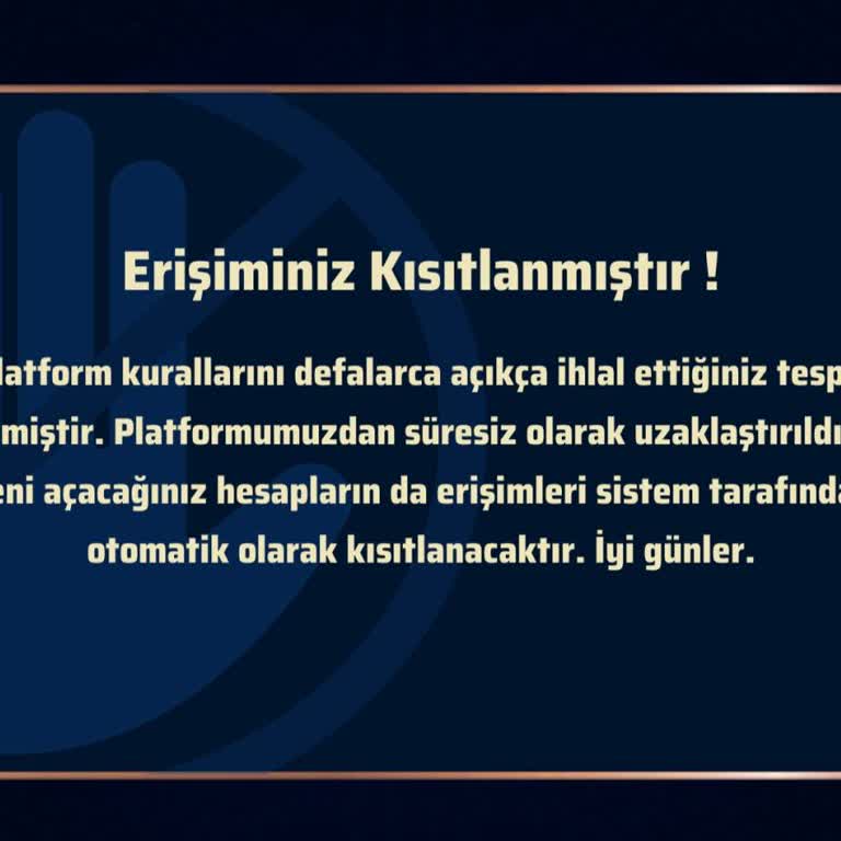 Okey Muhabbet'te Uyarı Ve Açıklama Almadan Süresiz Ban