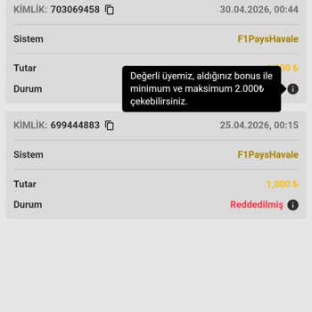 Bayconticasino Sitesinde 10.000 TL Para İadesi Sağlanamıyor