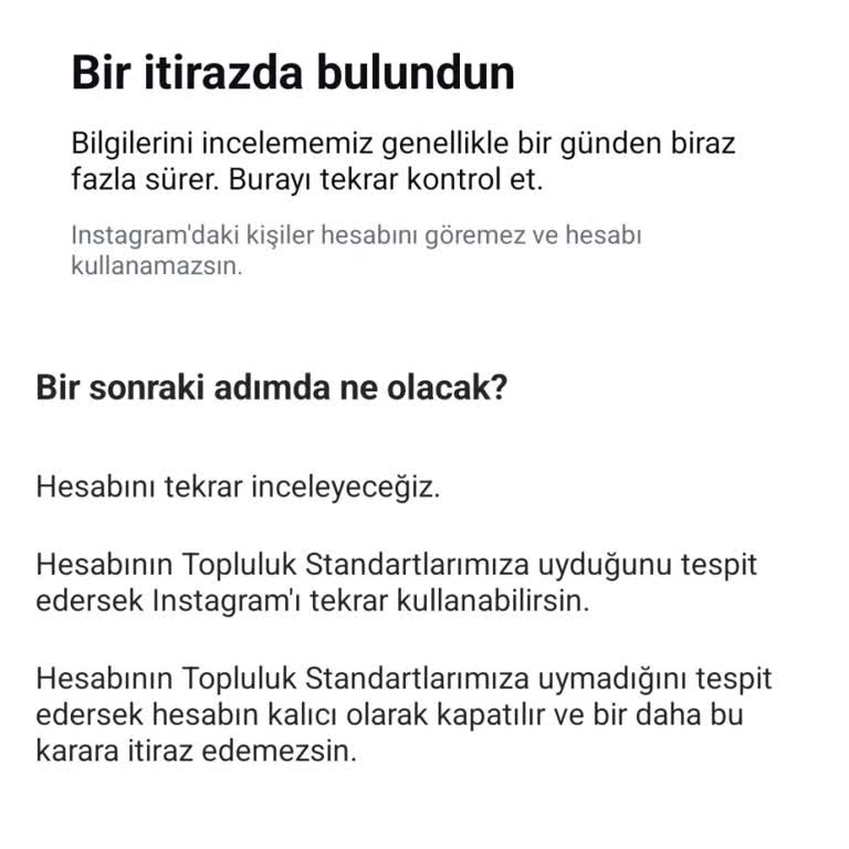 Instagram Hesabım Donduruldu Dini Referanslı Yorum Sonrası Haksız Erişim Engeli