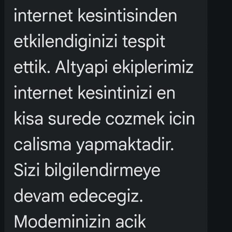 İnternetsiz Kaldığım Süre İçin Cayma Bedeli Talebi Haksız
