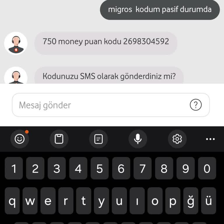 750 TL Kupon Kampanyası Para Yüklenmedi Ve Onay SMS'i Gelmedi