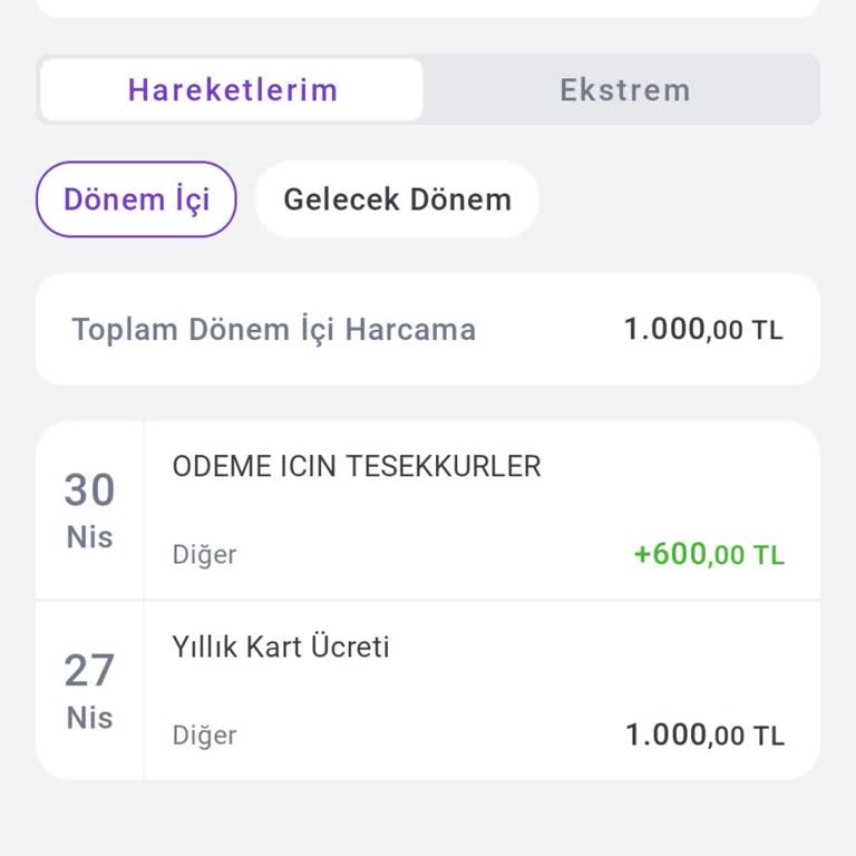 Ücret Bilgisi Verilmeden 1000 TL Kart Ücreti Ve 200 TL İndirim Sorunu
