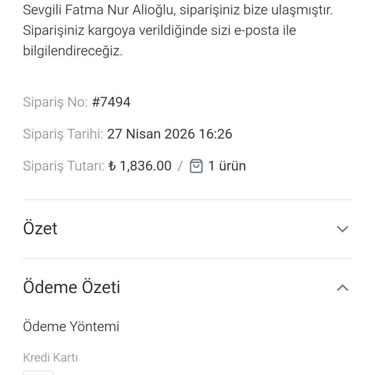 Teslimat Gecikmesi Ve İletişimsizlik Nedeniyle Acil Mağduriyet