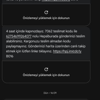 Hepsijet Teslimatının Söz Verilen Sürede Gerçekleşmemesi Ve Şikayetime Yanıt Gelmemesi