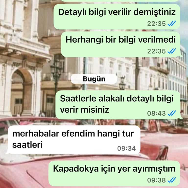 Tur İptali Ve Son Dakika İletişimsizliği Nedeniyle Mağdur Oldum