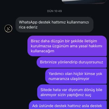 İade Kargo Seçeneği Çalışmıyor Ve Müşteri Hizmetlerinden Cevap Yok
