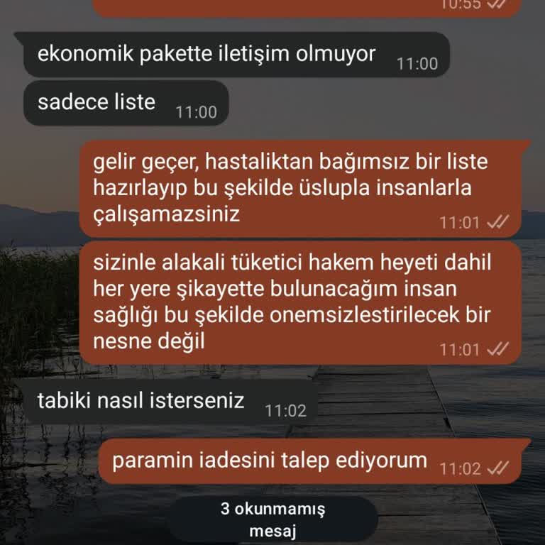 Sağlık Durumu Gözardı Edilen Diyet Ve Cevapsızlık Nedeniyle 5.000 TL İade Talebi