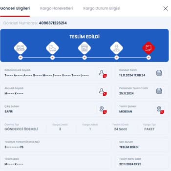 Aras Kargo’da Kaybolan Gönderi İçin Ücret İadesi Ve Özür Talebi