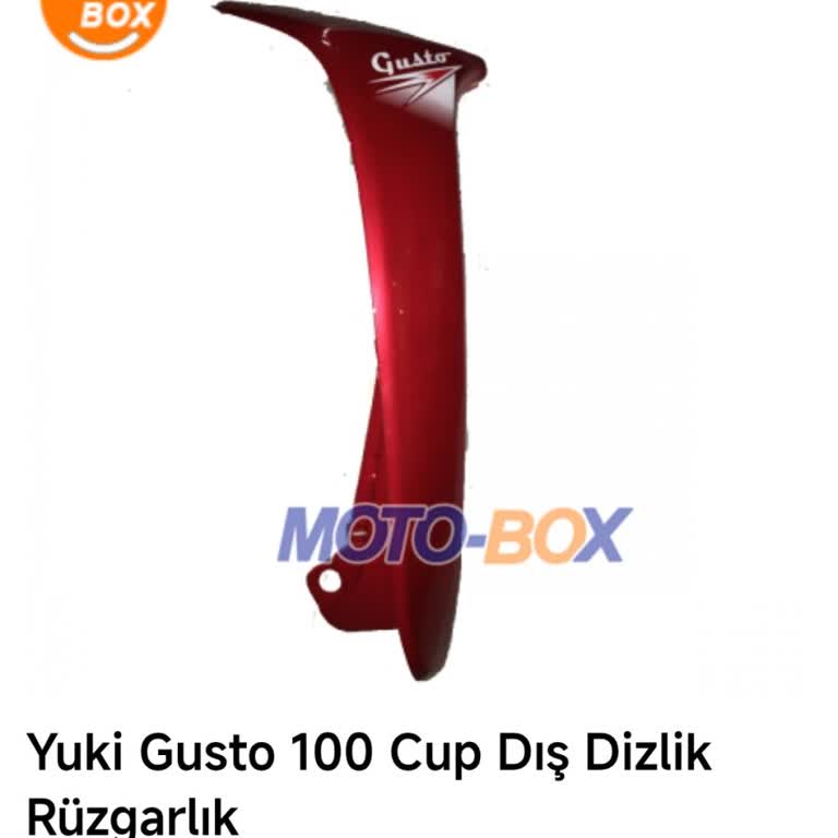 Yuki Gusto 2019 Motoru Dış Dizlik Parçaları İçin Acil Destek Talebi