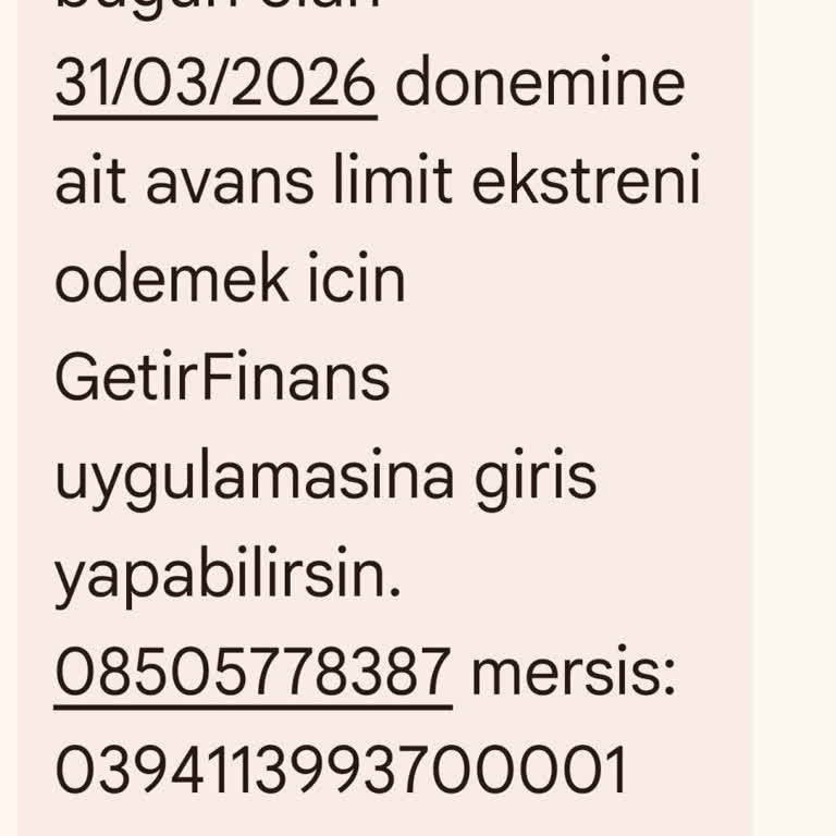 Getir Finans'ta Bilgim Dışında Açılan Kredi Ve Hesap Erişimi Sorunu