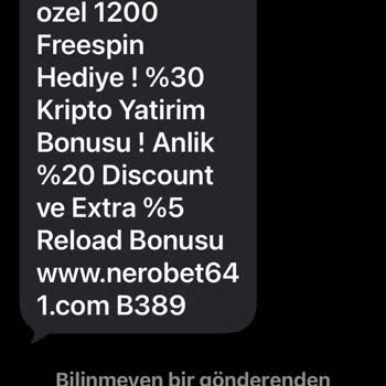 Yasa Dışı Bahis SMS’leri Hattıma Gelmeye Devam Ediyor, Derhal Engelleme Talebi