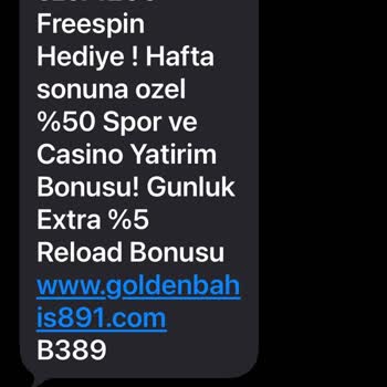 Yasa Dışı Bahis SMS’leri Hattıma Gelmeye Devam Ediyor, Derhal Engelleme Talebi