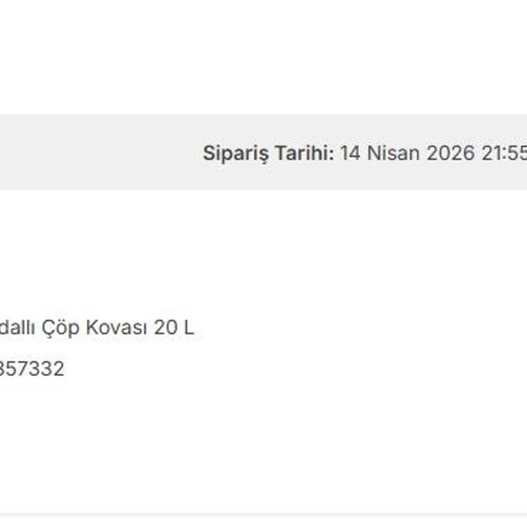 Bauhaus Çöp Kovası Siparişinde 20 Gün Gecikme, Teslim Edilmemesi Ve İade Talebi